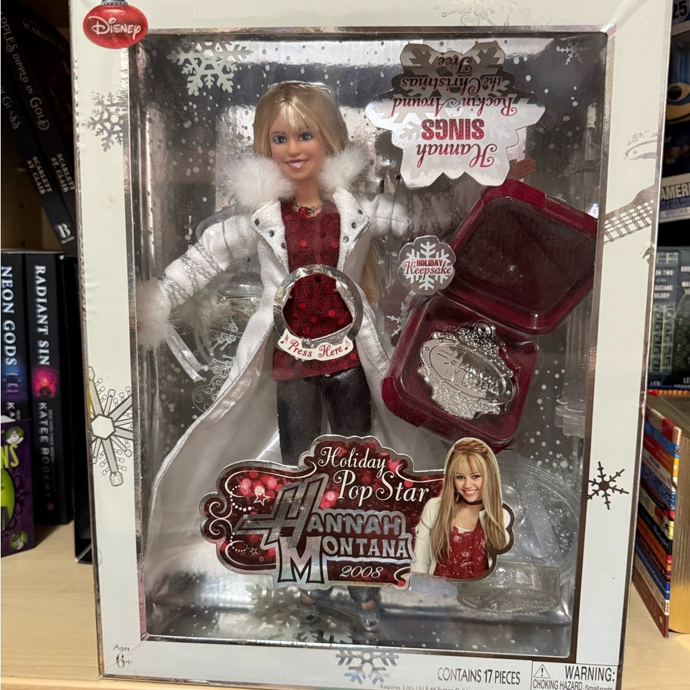 Disney Hannah Montana Holiday Pop Star Costume - White and Red